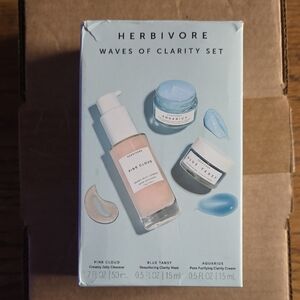 Waves of Clarity Set - Pink and Blue Skincare Collection NIB